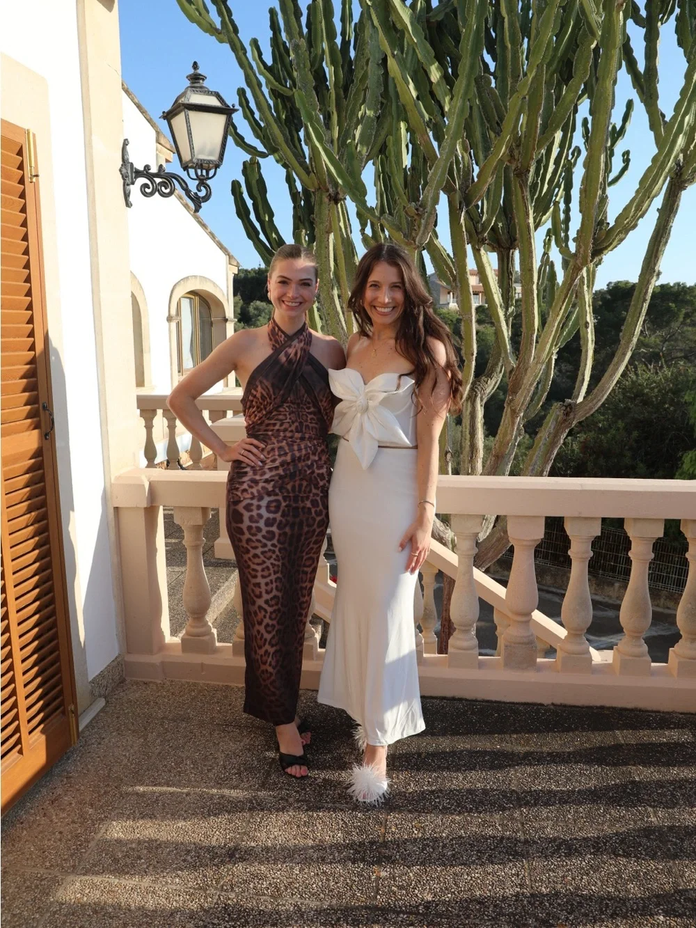 Selfie Leslie White maxi skirt